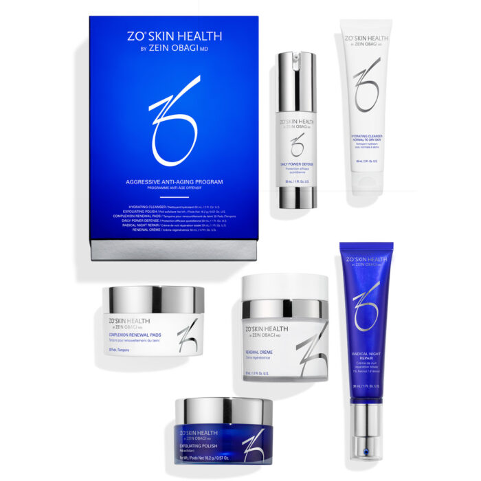 ZO SKIN HEALTH - Aggressive Anti-Aging Program Kit - Step 3 (6 products)