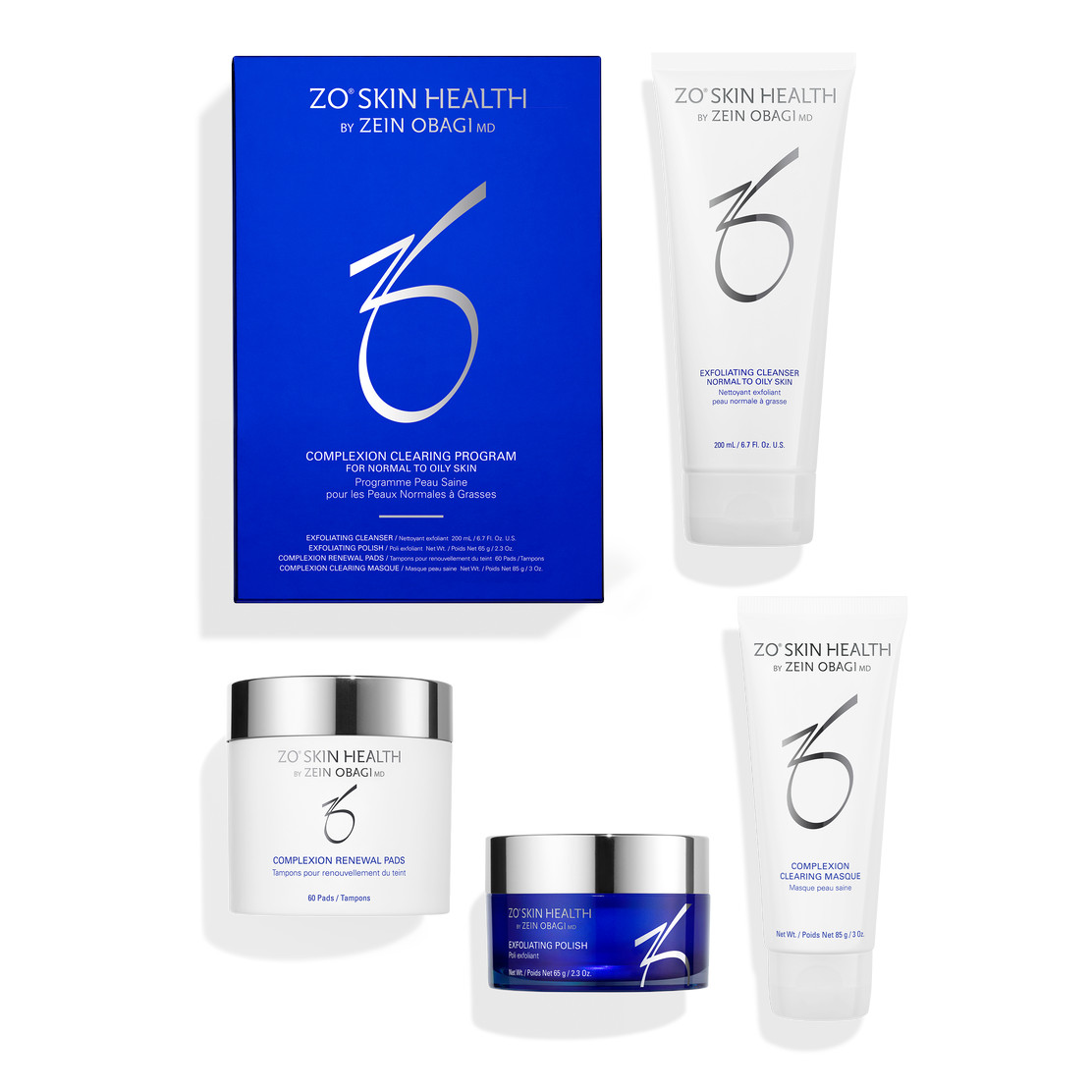 ZO SKIN HEALTH - Complexion Clearing Program Kit (4 products)