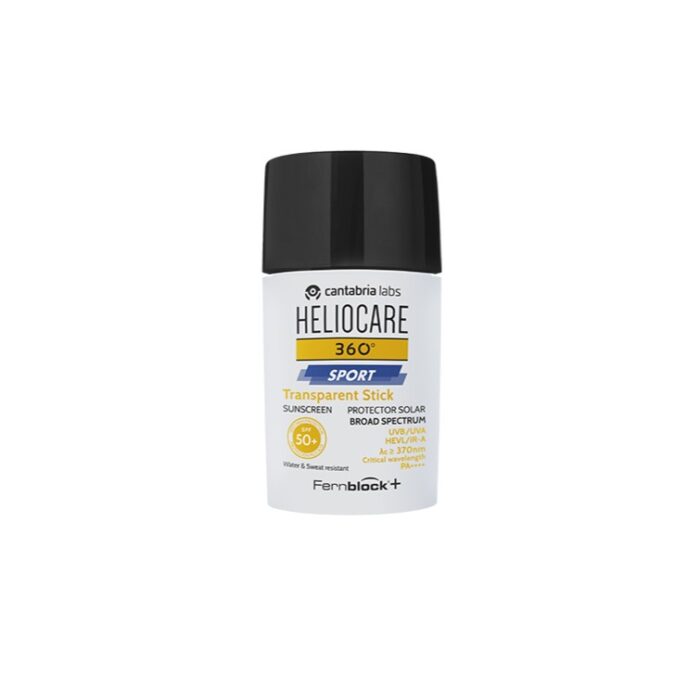 HELIOCARE 360 Sport Transparent Stick SPF 50+ Stick container bottle