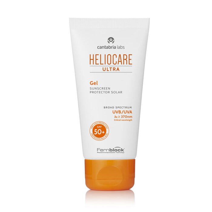 HELIOCARE Ultra-Gel SPF 50+ package bottle gel-cream