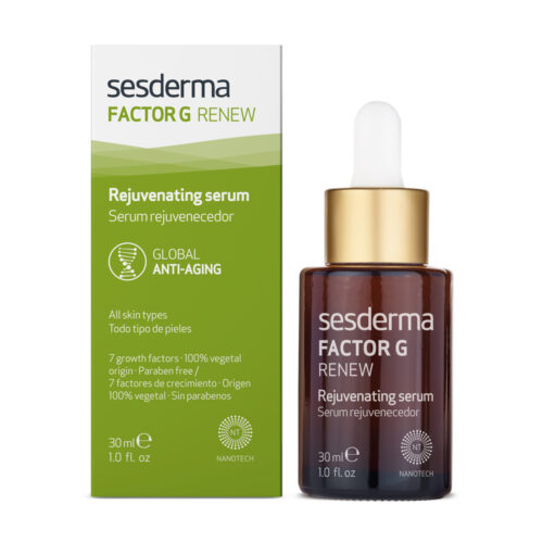 SESDERMA - Factor G Renew - Rejuvenating Serum - Box and serum