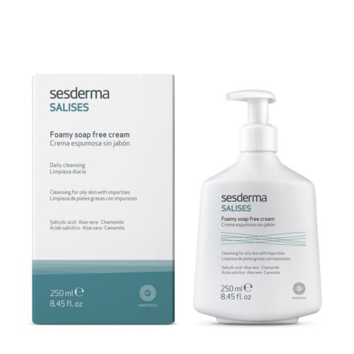 Salises Foamy soap free cream bottle