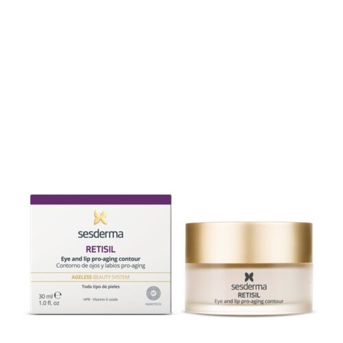 RETISIL Eye and lip cream jar